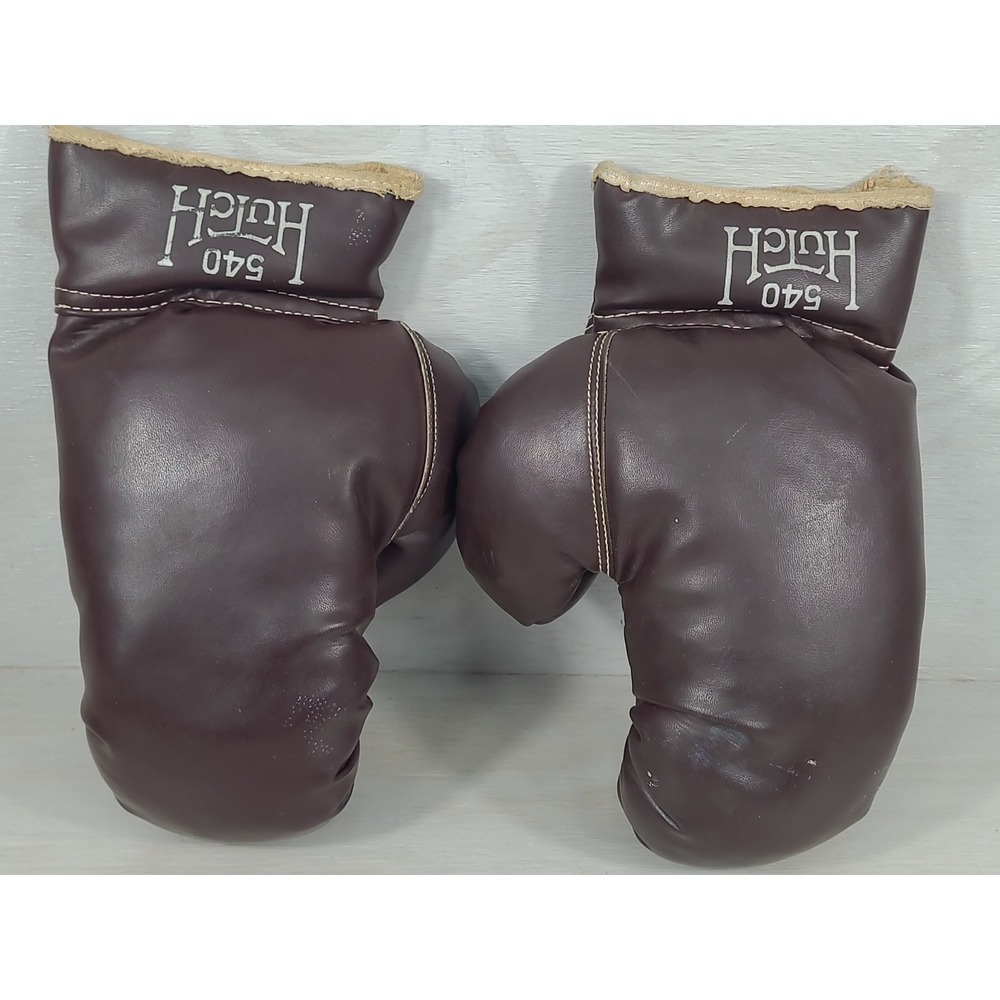 Vintage Hutch 540 Boxing Gloves Slip On‎ Non Leather Mancave